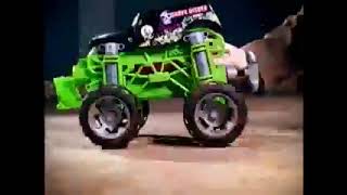 Hot Wheels Monster Jam Monster Flip and Crash Grave Digger Truck Commercial