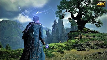 Hogwarts Legacy - Free Roam Stealth & Combat | PS5 4K