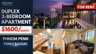 Walkthrough Duplex 3 Bedroom Apartment In Phnom Penh 