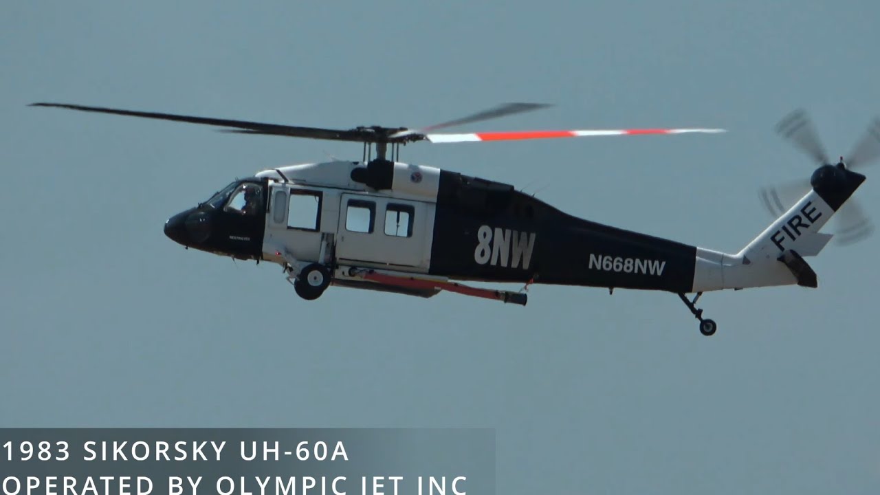 Firefighting helicopter demo: 2025 Olympic Airshow 