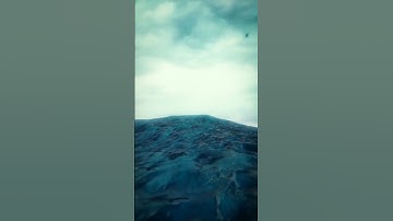 Large scale ocean water simulation Blender