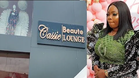 See The In And Out Of The Luxury Cassie Beaute Lounge Owned By Toyin Abraham's Sister At Lekki.