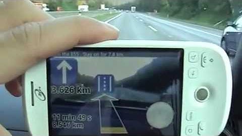 Wikitude Drive AR navigation system, Augmented reality mobile navigation