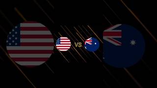 USA vs Australia Match Preview | Concept UI Design Reveal 🔥⚽
