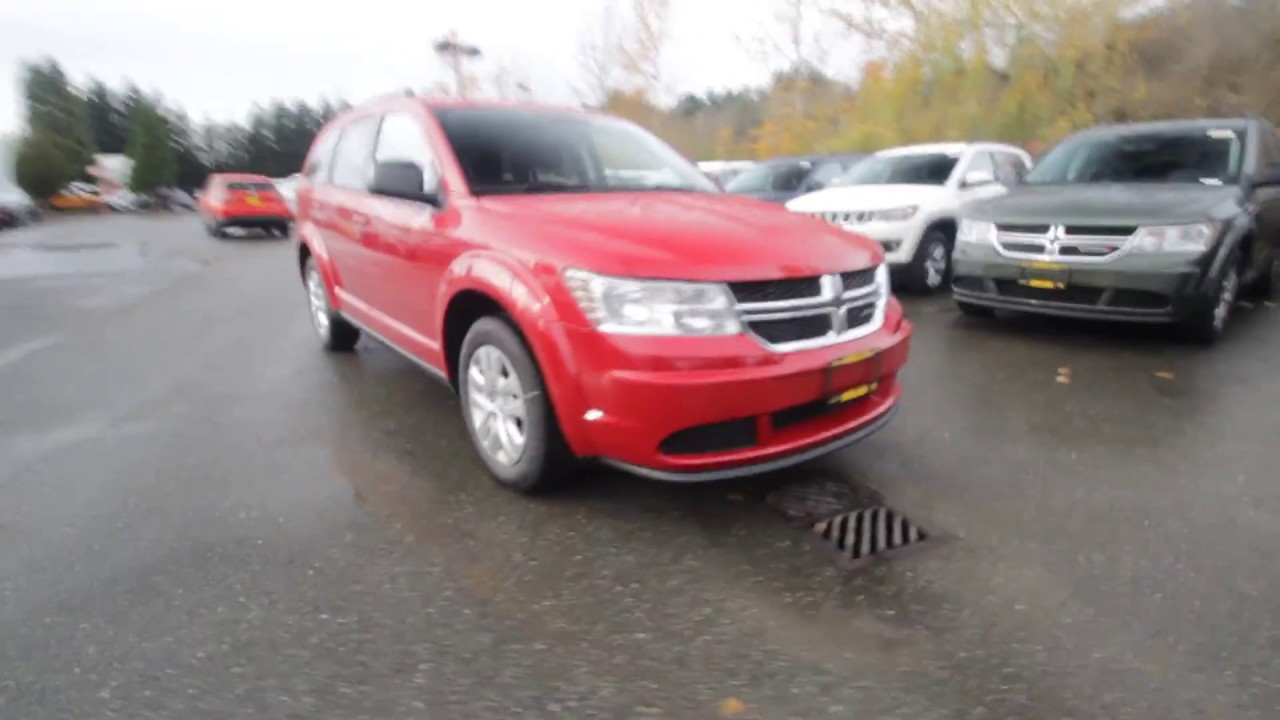 2018 Dodge Journey SE | Redline 2 Coat Pearl | JT184046 | Redmond | Seattle |