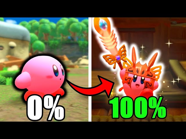 I 100%'d Kirby and the Forgotten Land, Here's What Happened class=