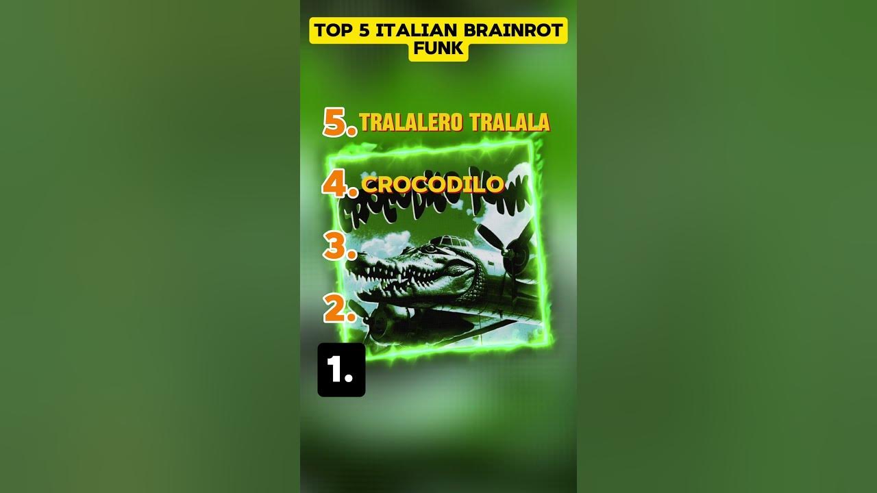 Top 5 ITALIAN BRAINROT FUNK | #phonk #funk #brainrot #memes #meme #top5