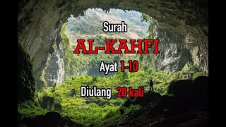 Menghafal surah Al-Kafi 1-10 dengan cepat | metode 20 kali pengulangan || Salim Bahanan