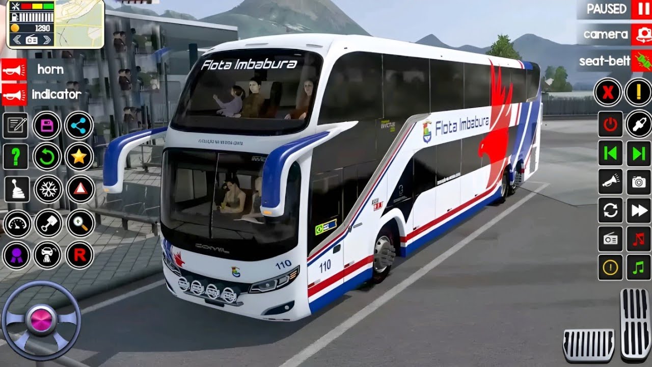Coach Bus Driving Game 2026 | Realistic Bus Controls & Routes