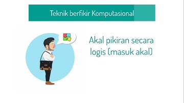Berpikir Komputasional Materi Informatika #mapelinformatika