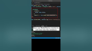 Add Data Into MongoDB In MERN Stack #coding #mernstack #nodejs #backenddevelopment #mongodb