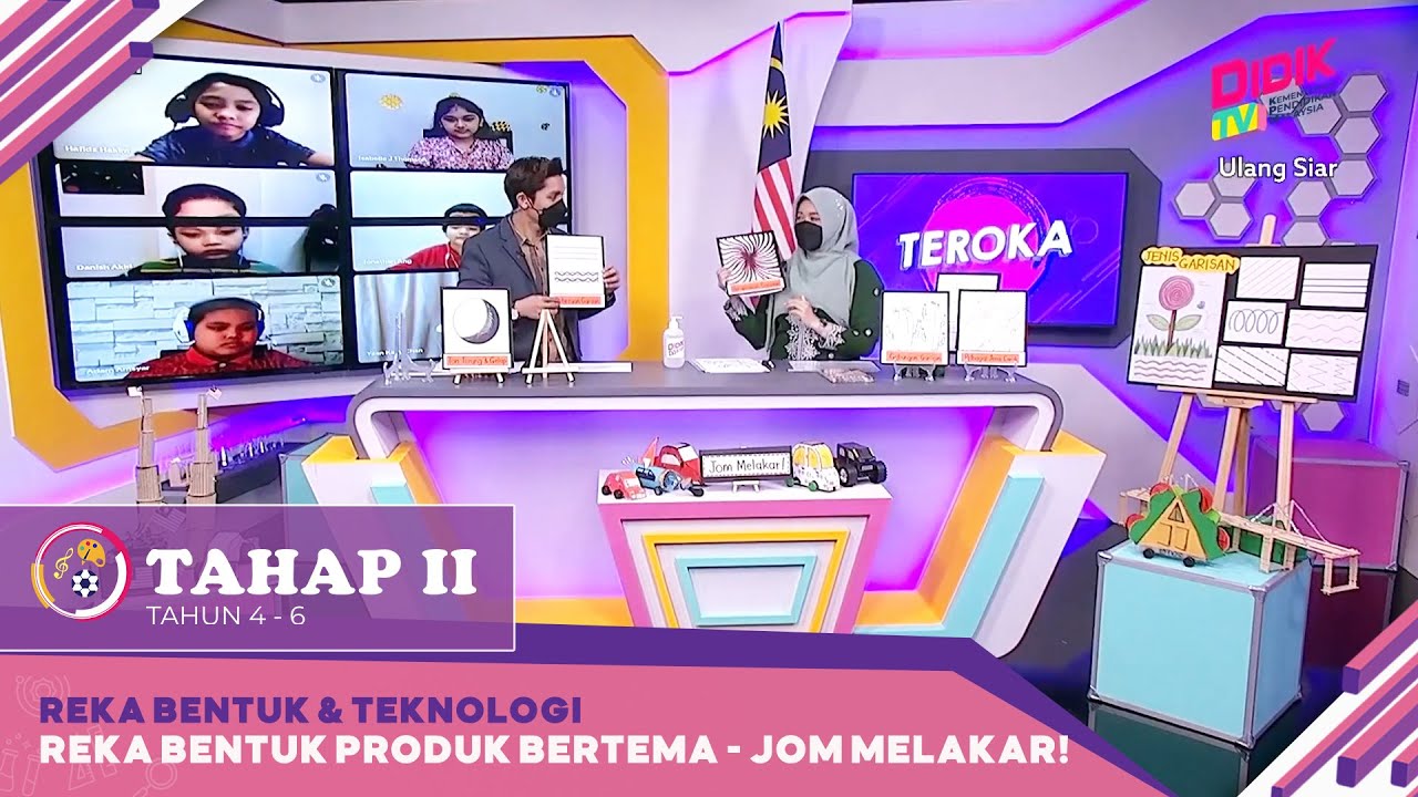 Tahap II (2022) | Reka Bentuk & Teknologi - Reka Bentuk Produk Bertema - Jom Melakar! [R]