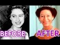 Woman and Time: Princess Margaret. Before and After