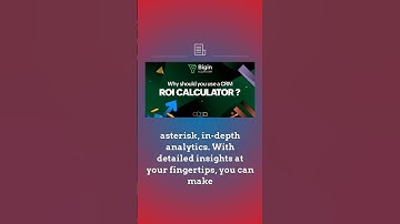 10 reasons why you need a CRM ROI calculator in 2025