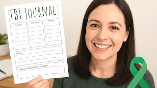 Transform Your TBI Journey FREE Journal Organize Your Healing Journey
