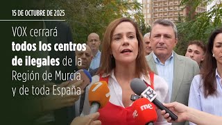VOX cerrará todos los centros de ilegales de la Región de Murcia y de toda España