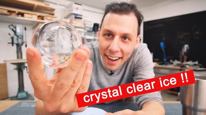 These ice makers produce perfectly, crystal-clear ice
