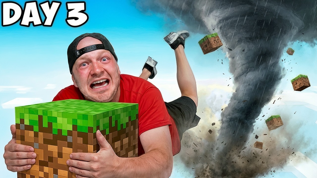 I Survived a Tornado on One Block... (Day 3)