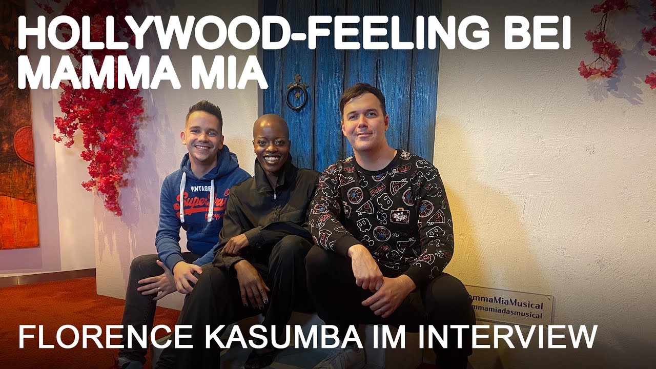 Florence Kasumba im Musical-Interview. Hollywood-Feeling bei Mamma Mia!