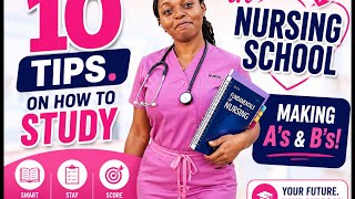 10 Nursing School Study Tips That Got Me A's & B's | Ace Every Nursing Exam
