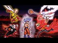 Son Goku US MUI 3.5 VS Saitama SM OP & Substitute S. RIchigo & TC Luffy OP & Baryon Naruto V3 OP