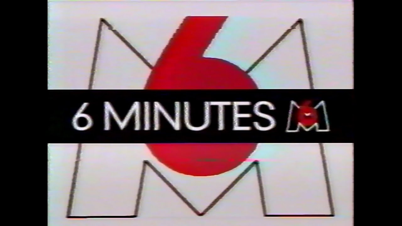 M6 -  Pub, ba, météo neige, le 6 Minutes, météo, M6 Finance et Dazibao (12 mars 1992)