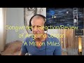 Songwriter reaction/Review of Angelina Jordan "Million Miles"