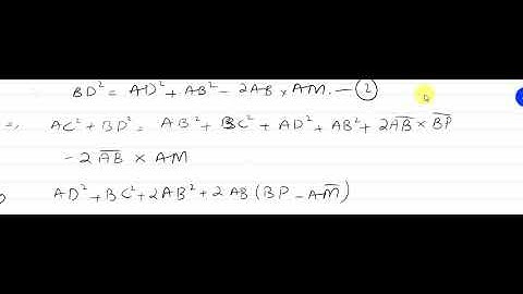 Class X Math Chapter 8 - Projection of a Side of a Triangle Ex 8.2 Question 3