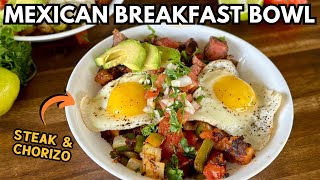 Mexican Breakfast Bowl with the BEST Chorizo Potatoes on the Griddle by The Flat Top King 13,718 views 3 months ago 16 minutes