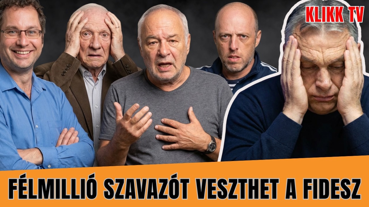 Félmillió szavazót veszthet a Fidesz | ÚjságíróK ÉLŐ