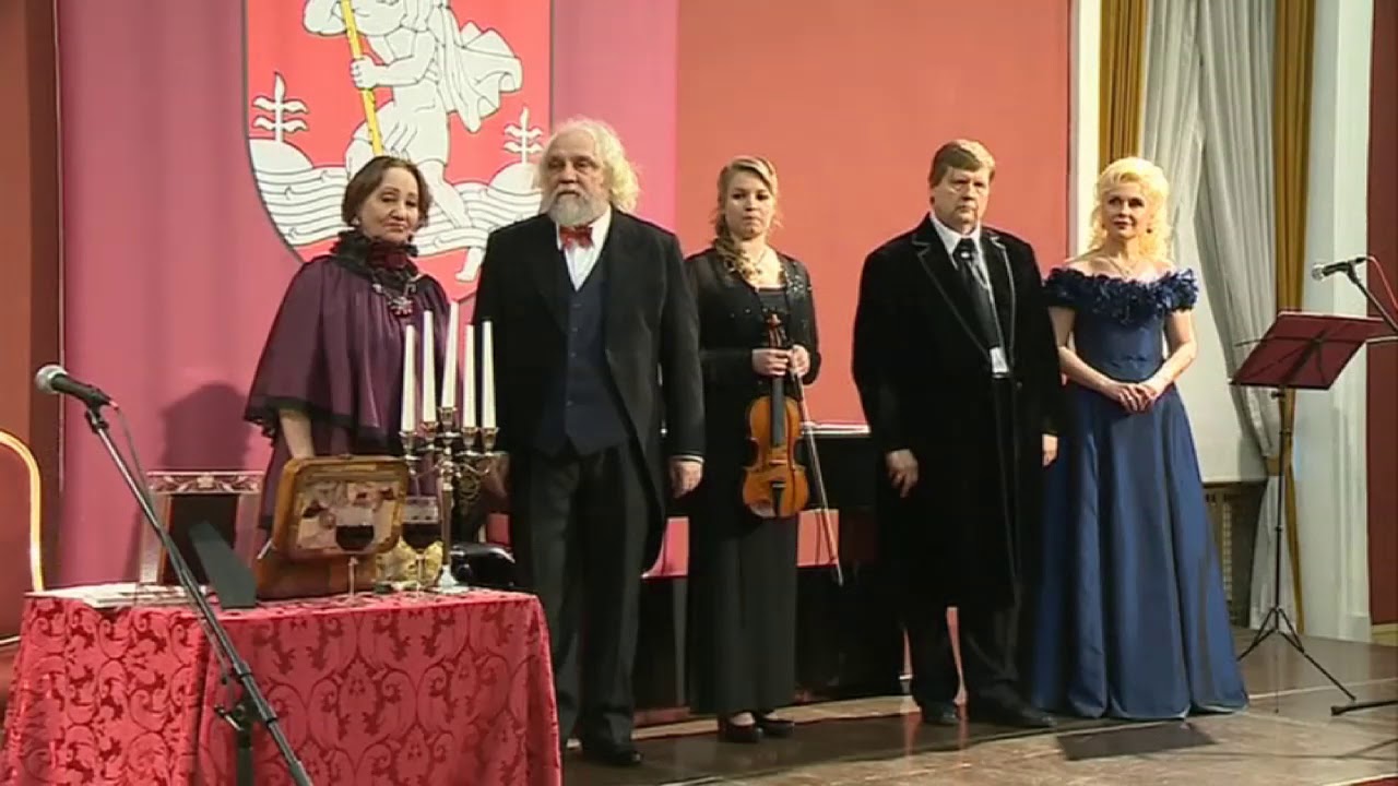 Театр Арт Ретро   Композитор Лидия Королёва и поэт Адас Якубаускас