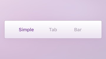 How to Make a Tab Bar