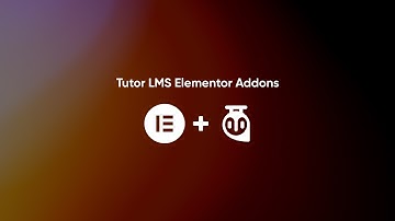 Introducing Tutor LMS Elementor Addons: Custom Course Page, Course Carousels, Course Lists, and More