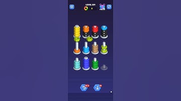 nut sort game video level 1 se 359 tk salutations #thenonarygames #gameofgames #dailygame #quarant