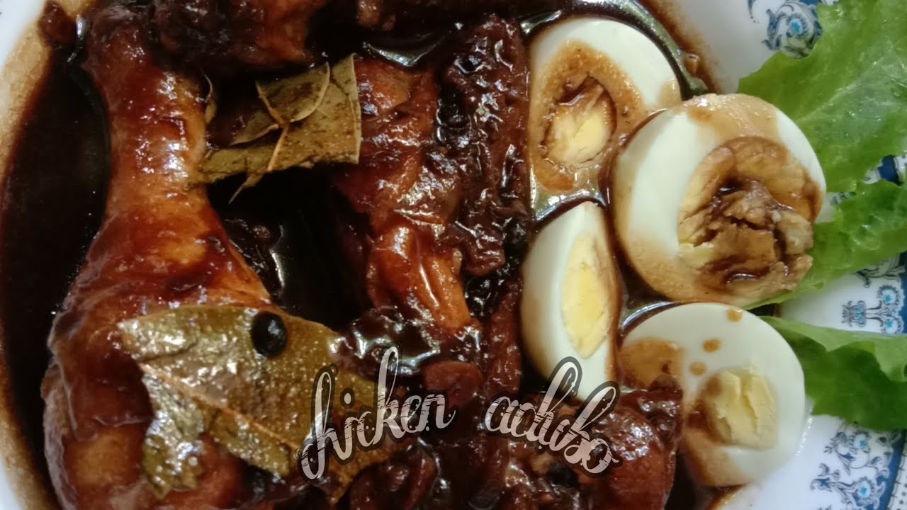 SIMPLE CHICKEN ADOBO WITH OYSTER SAUCE YouTube