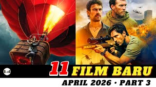 11 Film Terbaru April 2026 yang Wajib Ditonton (Bioskop & Streaming Terbaik)