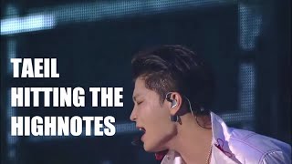 our greatest vocalist Moon Taeil hitting highnotes