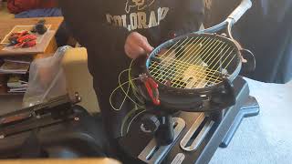 Stringing crosses
