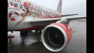 Airbus A319 а/к Россия | Санкт-Петербург - Москва  | Rusia línea aérea | San Petersburgo - Moscú