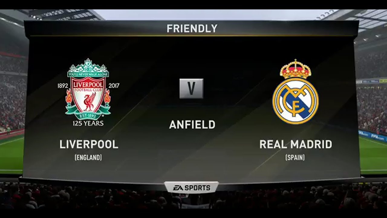 Fifa 18 Liverpool vs Real Madrid Gameplay Xbox One S (HD) PS4
