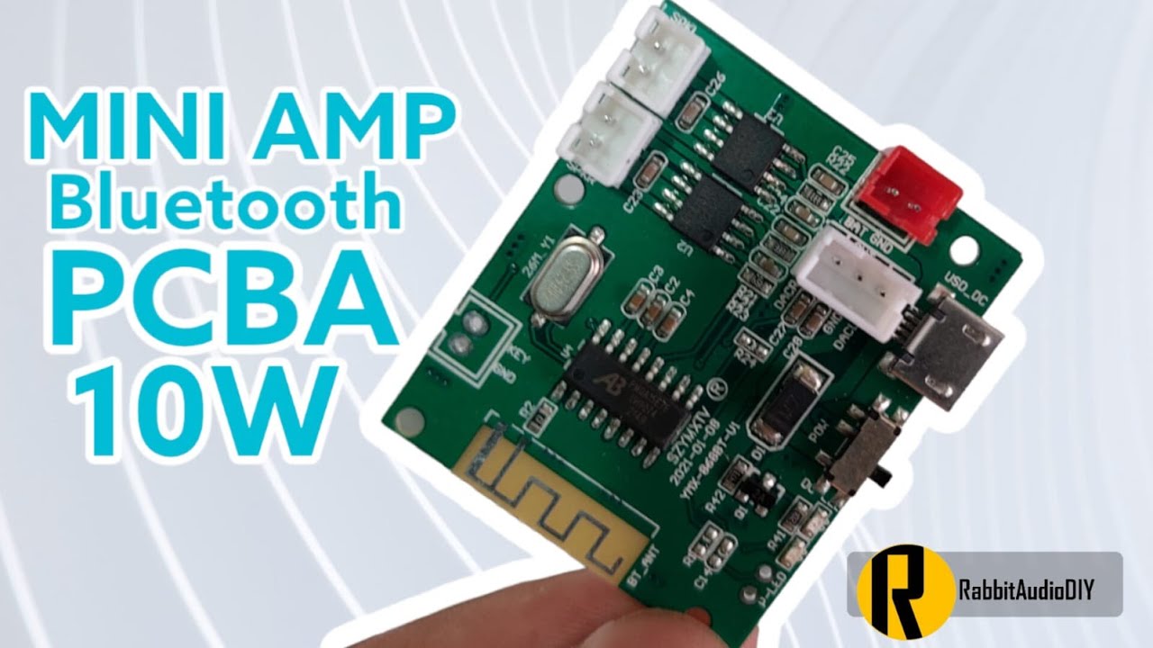 😮 Potente Mini Amplificador de Audio con Bluetooth PCBA 10w l Review  #amplifierbluetooth 