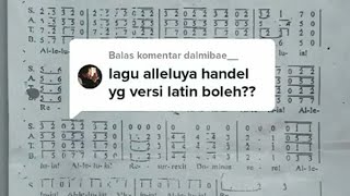 Alleluya Handel Versi bahasa Latin #katolik #katolikpedia #latino