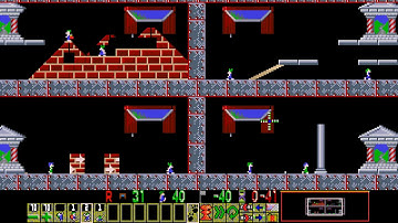 Lemmings Redux (Manic 5): Synchronised Lemming