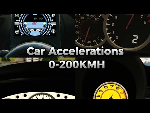 Car Accelerations 0-200KMH #car #viralvideos #caracceleration #carvideo ...