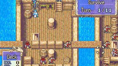 Fire Emblem (GBA / Game Boy Advance) Part 10 - Pirates of the Caribbean!