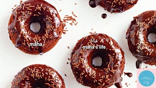 دونات صحية بدون دقيق ولا سكر ولا زبدة 🍩 حلويات بدون سكر❗ حلويات دايت ❗ healthy donuts