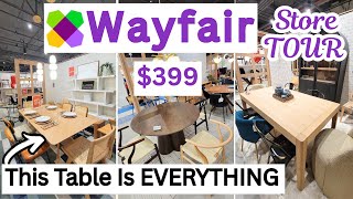 MUST SEE FIRST EVER WAYFAIR STORE *NEW FINDS! | Tables & Chairs