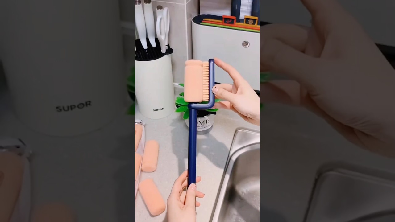 Long Handle Bottle Brush 🧴 | Easy Cleaning for Bottles & More