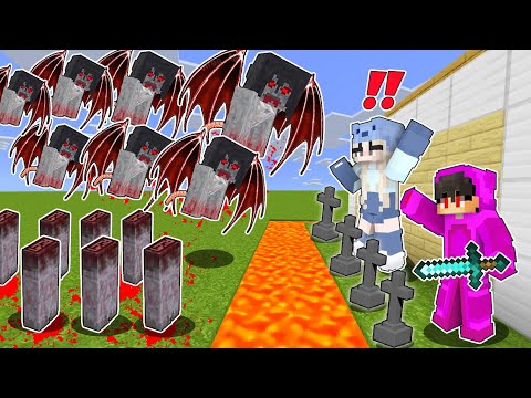 🖤1000 BLOOD Aswang Manananggal vs Most Security Best Build in Minecraft!