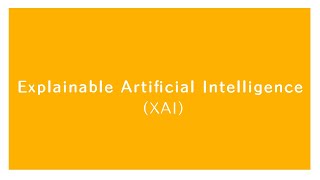 Explainable AI - Sanchi Patel SAS Entry